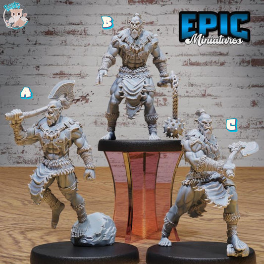 Orc Warrior (Medium) | Premium DnD Miniatures | High Quality Resin | D&D RPG