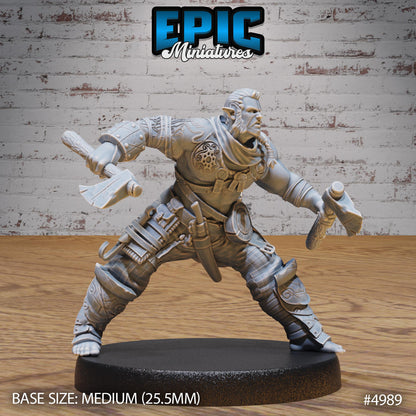 Half Orc Adventurer (Medium) | Premium DnD Miniatures | High Quality Resin | D&D RPG