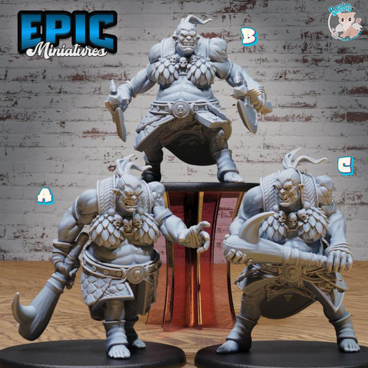 Orog Female (Large) | Premium DnD Miniatures | High Quality Resin | D&D RPG