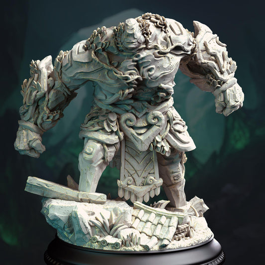 Gyokusho - Jade Golem (Huge) | DM Stash | 32mm Scale | Premium DnD Miniature High Quality Resin