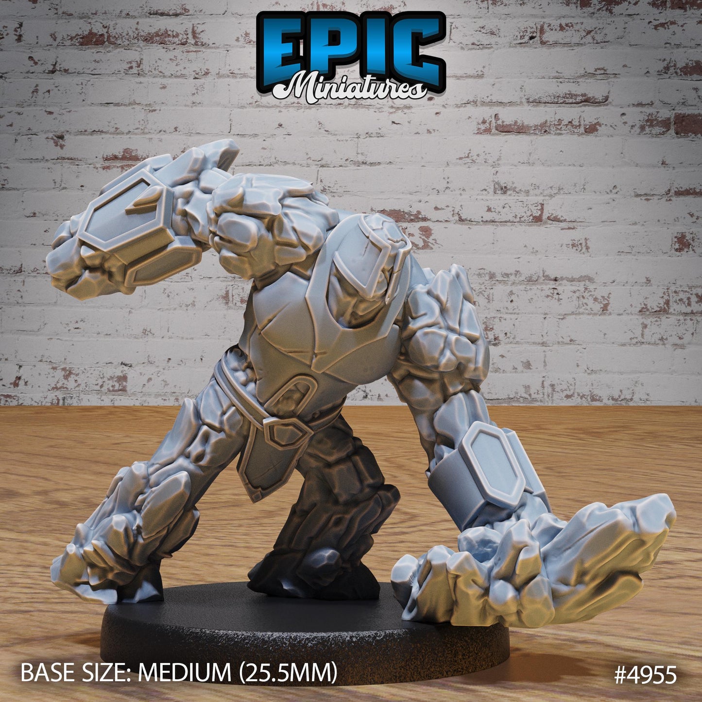 Myrmidon Earth (Medium) | Premium DnD Miniatures | High Quality Resin | D&D RPG