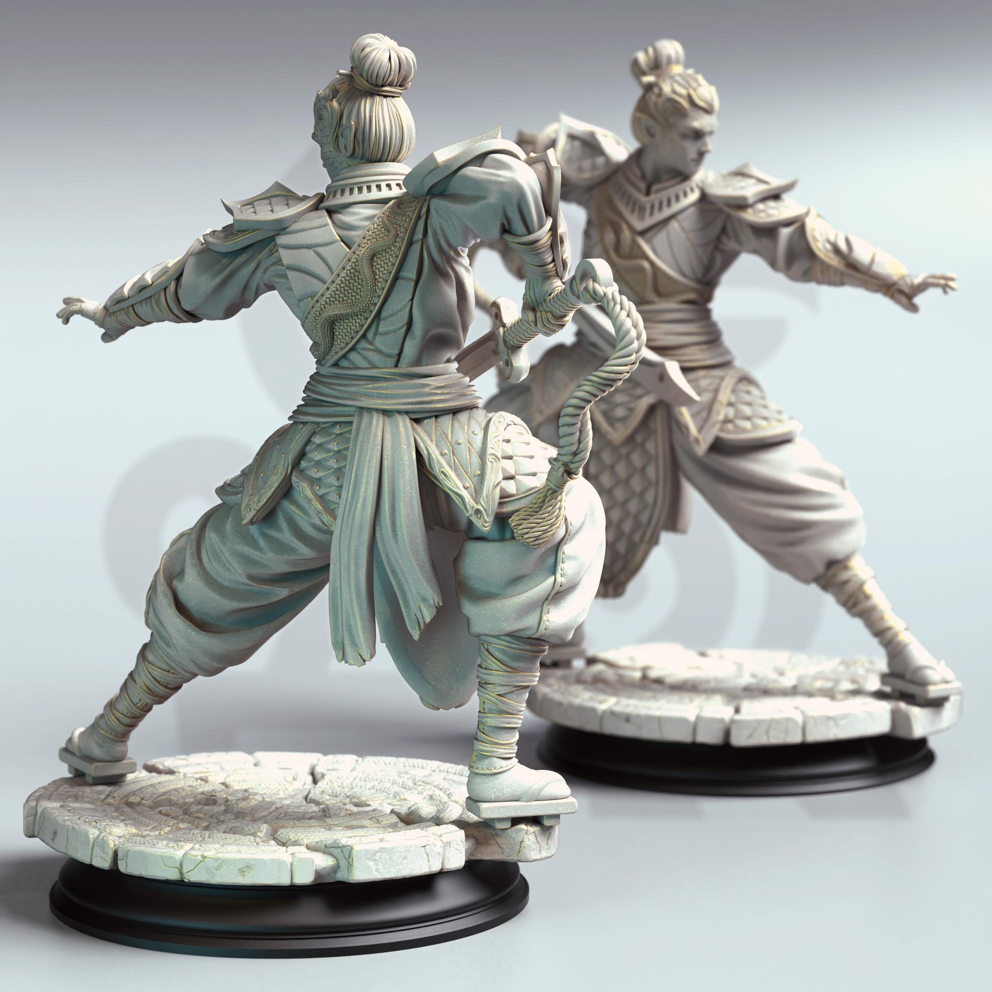 Jin Shi - Serpentfolk Commander (Medium) | DM Stash | 32mm Scale | Premium DnD Miniature High Quality Resin