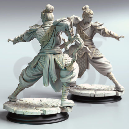 Jin Shi - Serpentfolk Commander (Medium) | DM Stash | 32mm Scale | Premium DnD Miniature High Quality Resin