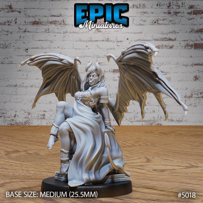 Succubus Demon (Medium) | Premium DnD Miniatures | High Quality Resin | D&D RPG