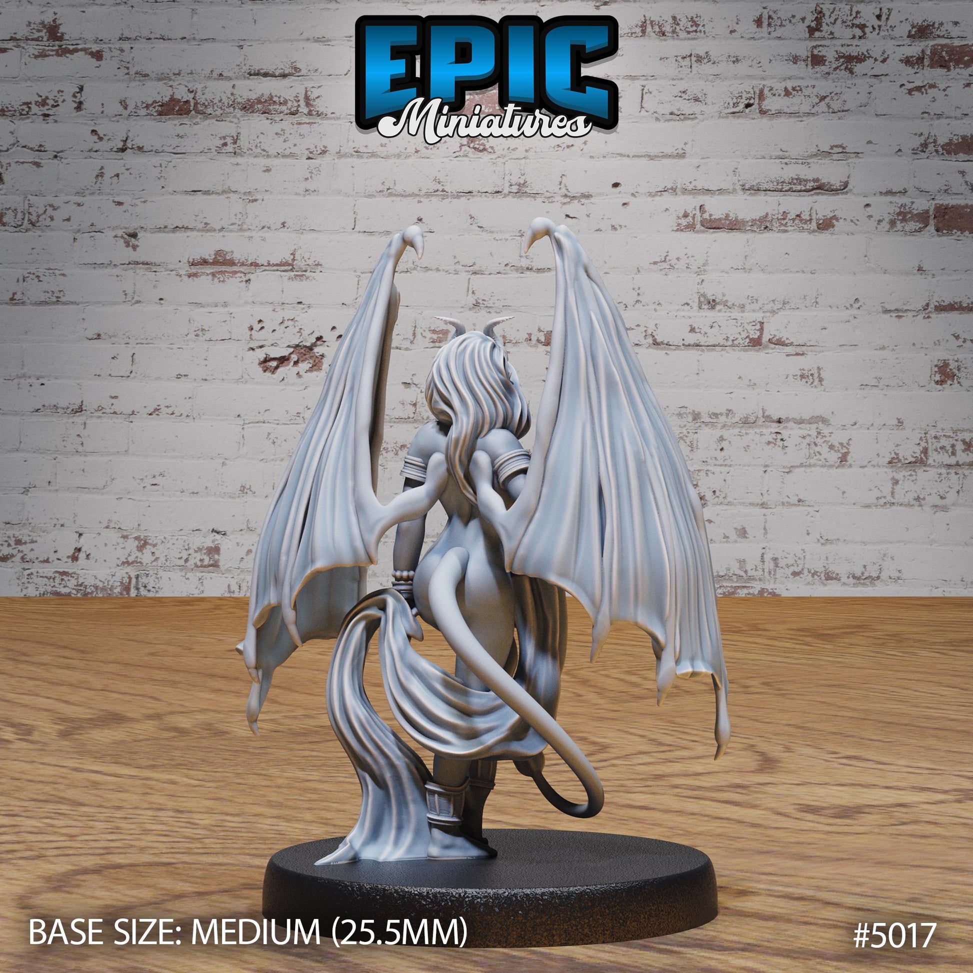 Succubus Demon NSWF Edition (Medium) | Premium DnD Miniatures | High Quality Resin | D&D RPG