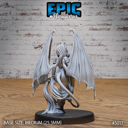 Succubus Demon NSWF Edition (Medium) | Premium DnD Miniatures | High Quality Resin | D&D RPG