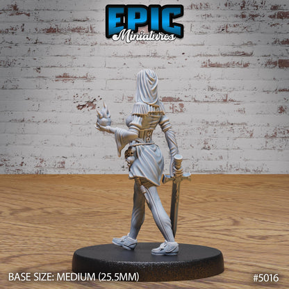 Dark Nun (Medium) | Premium DnD Miniatures | High Quality Resin | D&D RPG