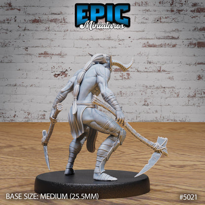Lower Devil Warrior (Medium) | Premium DnD Miniatures | High Quality Resin | D&D RPG