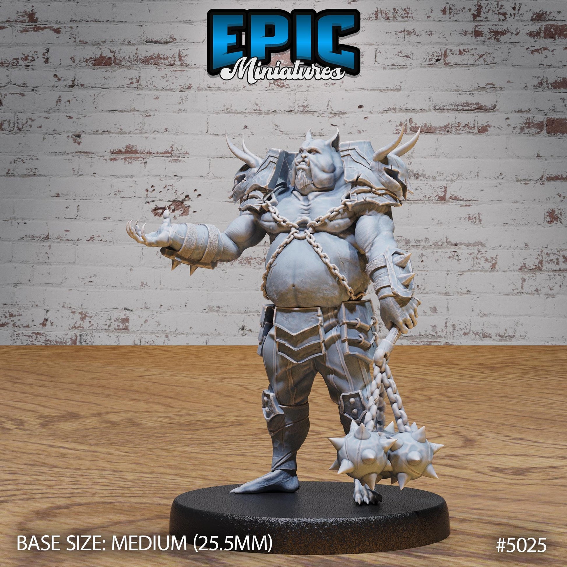 Pig Demon Officer (Medium) | Premium DnD Miniatures | High Quality Resin | D&D RPG