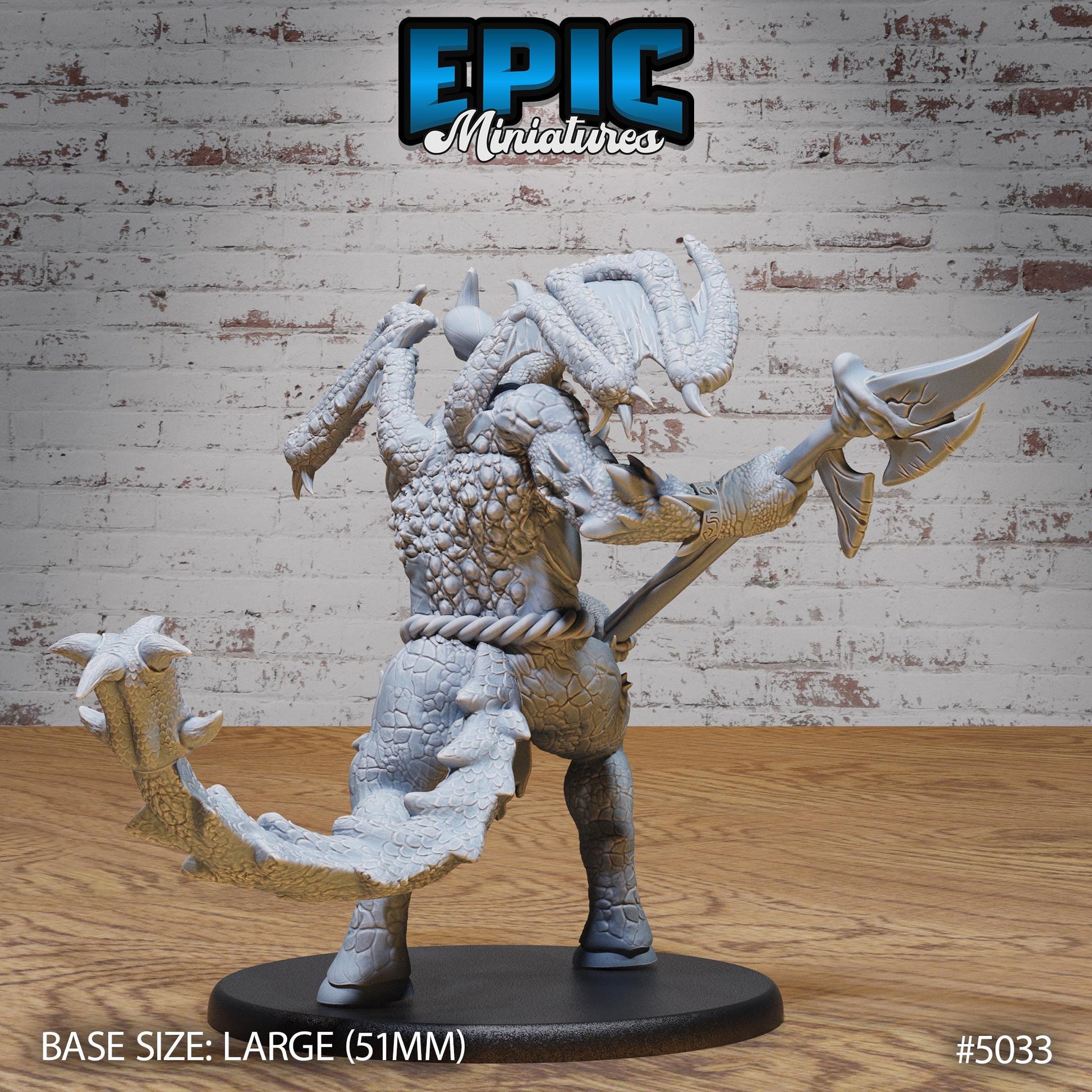 Wrath Devil (Large) | Premium DnD Miniatures | High Quality Resin | D&D RPG