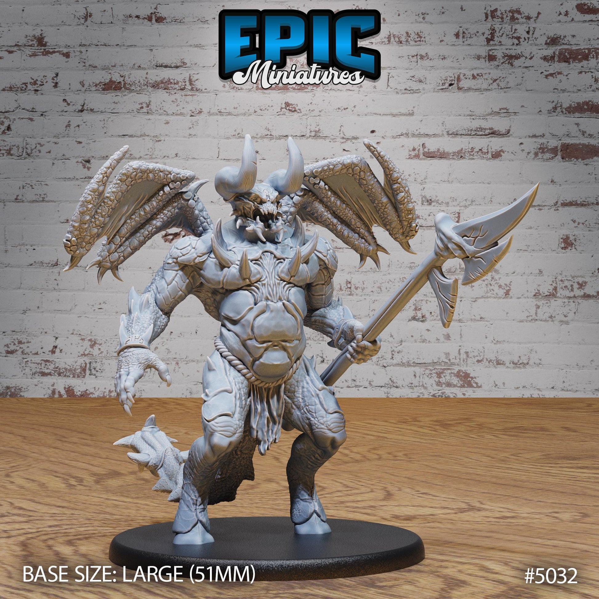 Wrath Devil (Large) | Premium DnD Miniatures | High Quality Resin | D&D RPG