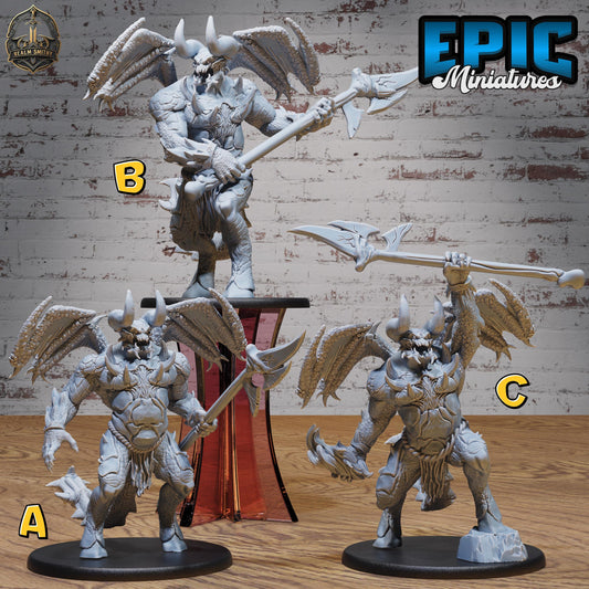 Wrath Devil (Large) | Premium DnD Miniatures | High Quality Resin | D&D RPG