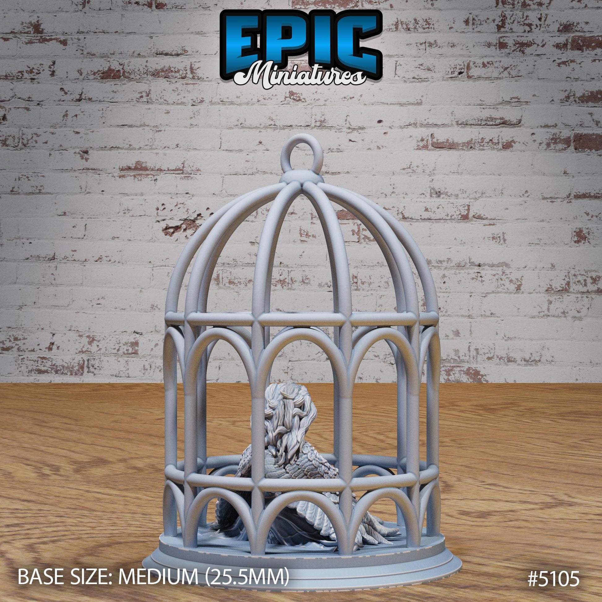 Captured Harpy (Medium) | Premium DnD Miniatures | High Quality Resin | D&D RPG