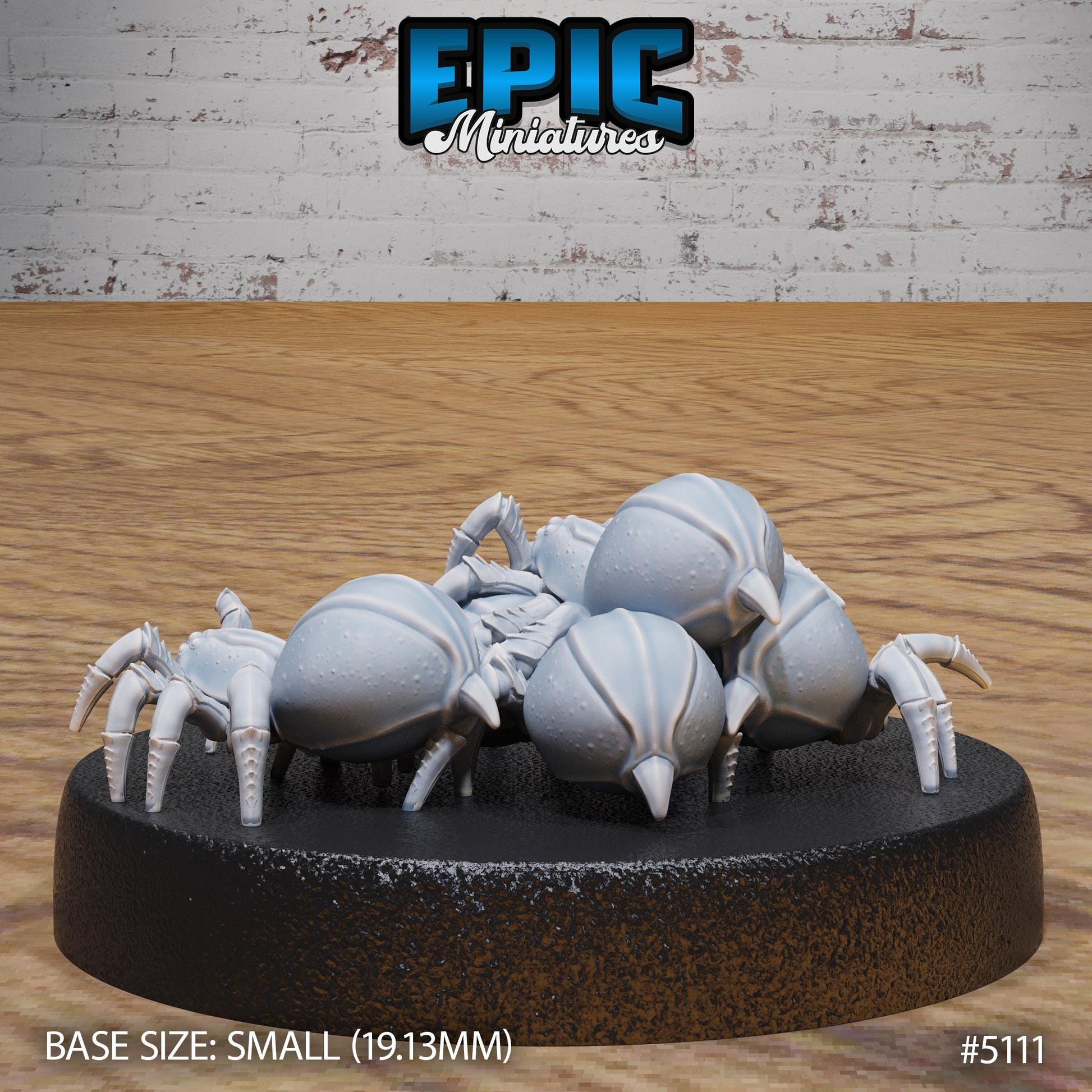 Spider Swarm (Medium) | Premium DnD Miniatures | High Quality Resin | D&D RPG