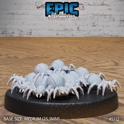 Spider Swarm (Medium) | Premium DnD Miniatures | High Quality Resin | D&D RPG