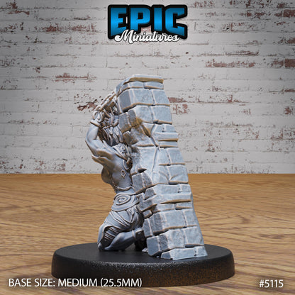 Slave Halfling (Medium) | Premium DnD Miniatures | High Quality Resin | D&D RPG