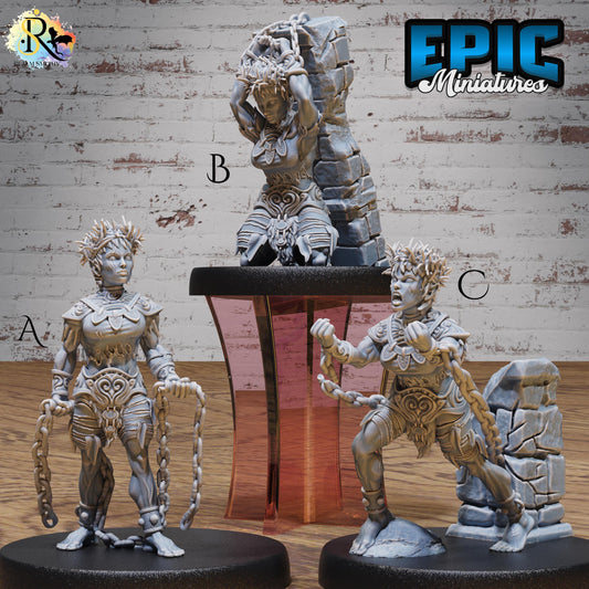 Slave Halfling (Medium) | Premium DnD Miniatures | High Quality Resin | D&D RPG
