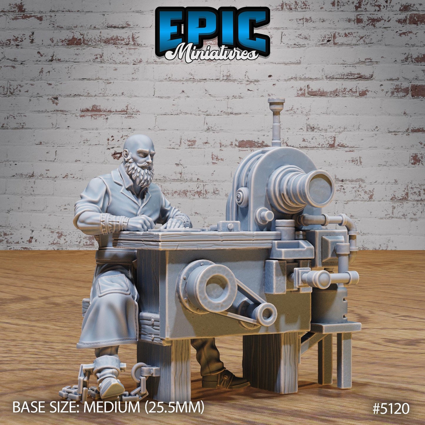 Imprisoned Blacksmith (Medium)| Premium DnD Miniatures | High Quality Resin | D&D RPG