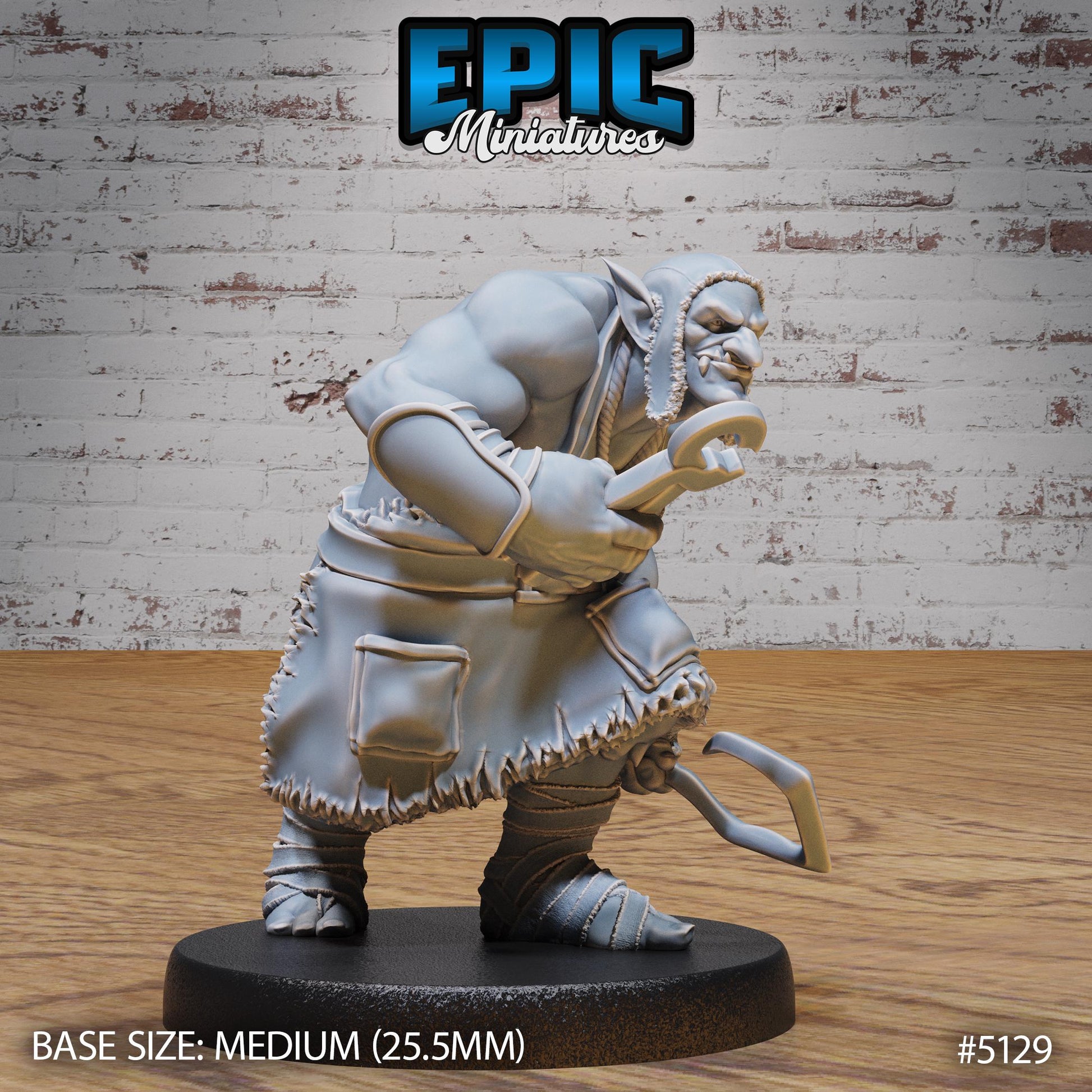 Troll Executioner (Medium)| Premium DnD Miniatures | High Quality Resin | D&D RPG