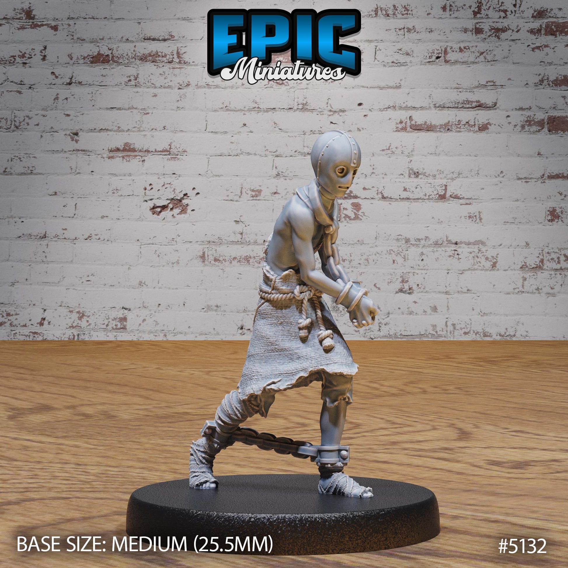 Old Prisoner v2 (Medium)| Premium DnD Miniatures | High Quality Resin | D&D RPG
