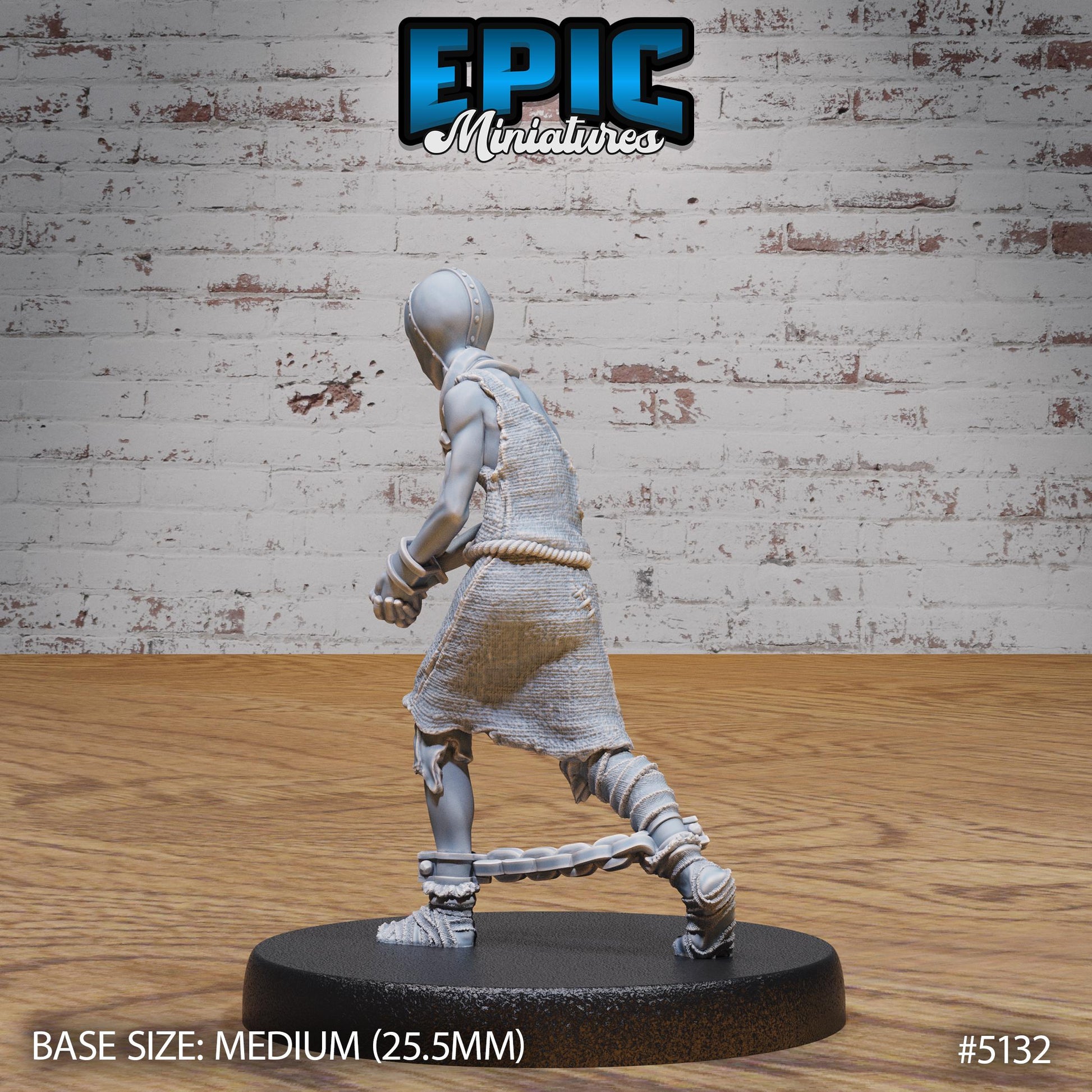 Old Prisoner v2 (Medium)| Premium DnD Miniatures | High Quality Resin | D&D RPG