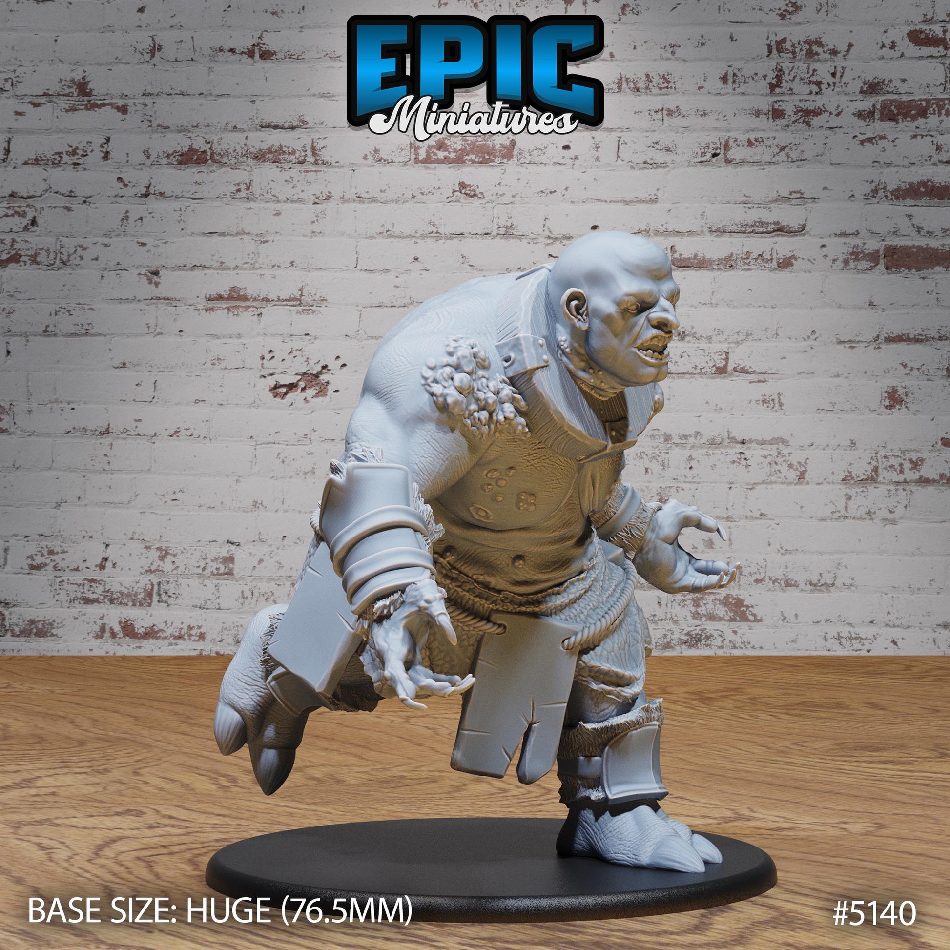 Captured Hill Giant (Huge) | Premium DnD Miniatures | High Quality Resin | D&D RPG
