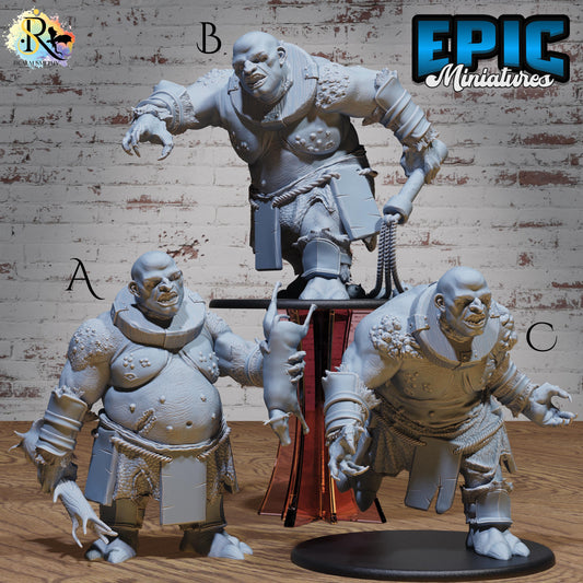 Captured Hill Giant (Huge) | Premium DnD Miniatures | High Quality Resin | D&D RPG