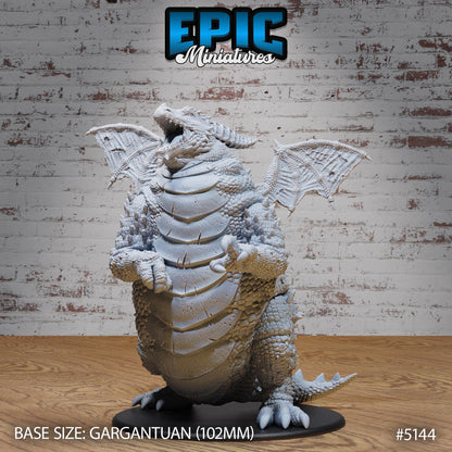 Fat Dragon (Gargantuan) | Premium DnD Miniatures | High Quality Resin | D&D RPG