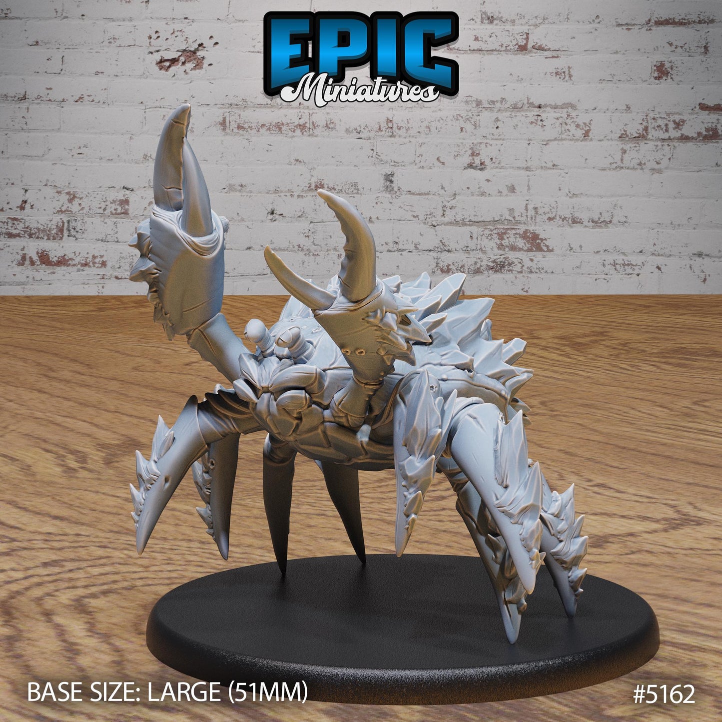 Frost Crab (Large) | Premium DnD Miniatures | High Quality Resin | D&D RPG