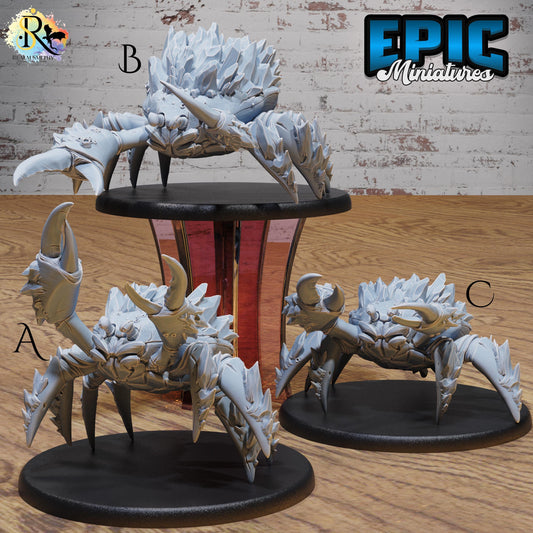 Frost Crab (Large) | Premium DnD Miniatures | High Quality Resin | D&D RPG