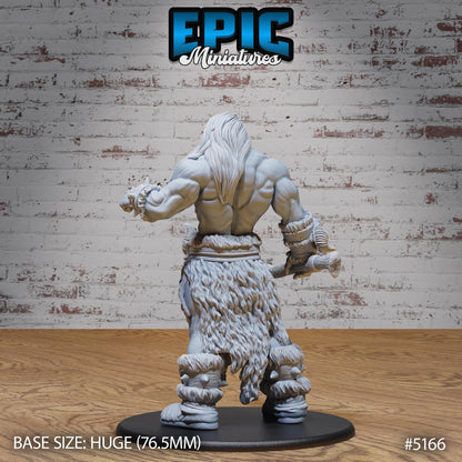 Jotun Frost Giant (Huge) | Premium DnD Miniatures | High Quality Resin | D&D RPG