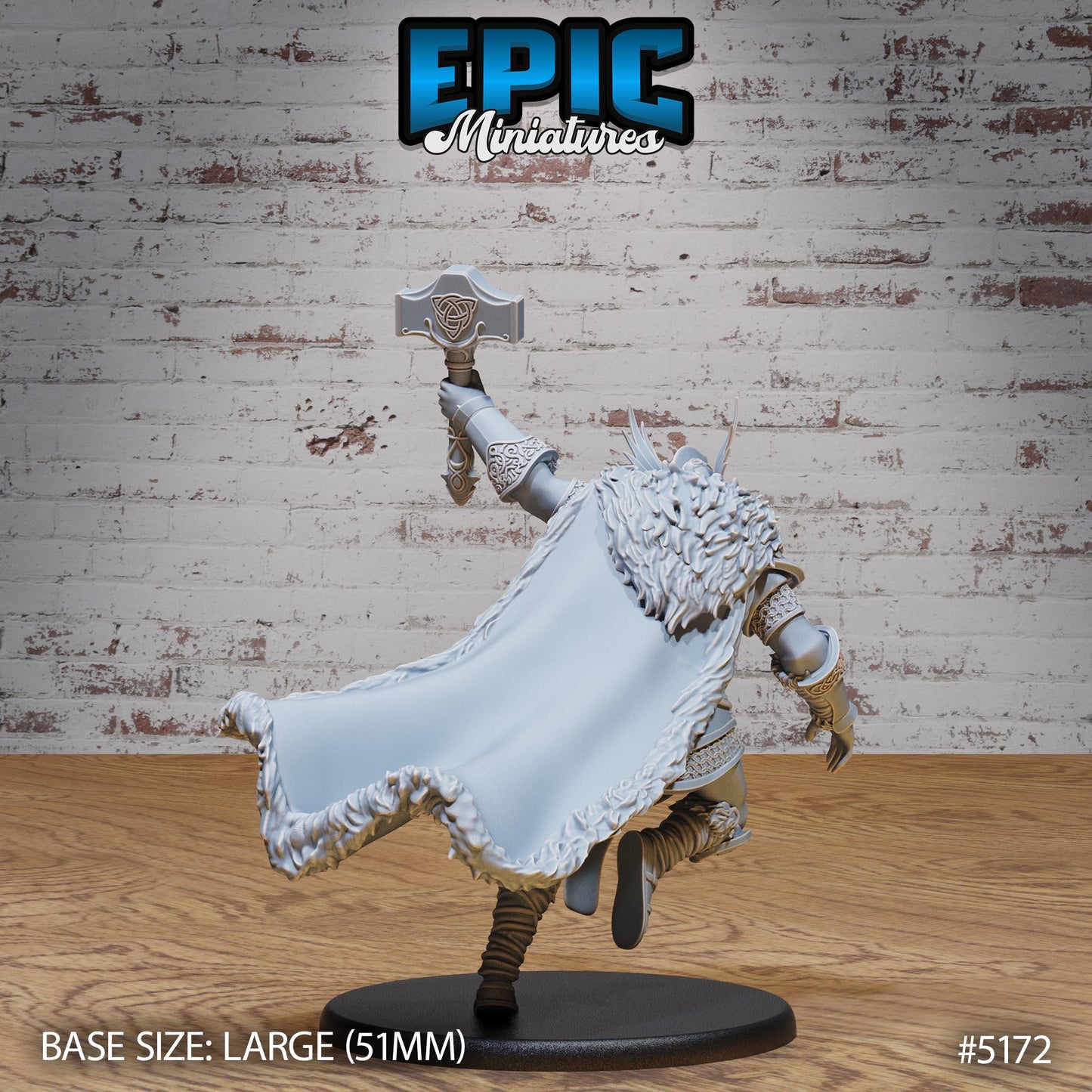 Thor Avatar (Large) | Premium DnD Miniatures | High Quality Resin | D&D RPG