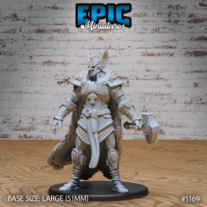 Thor Avatar (Large) | Premium DnD Miniatures | High Quality Resin | D&D RPG