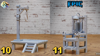 Prison Scatter - Bundle A | Premium DnD Miniatures | High Quality Resin | D&D RPG