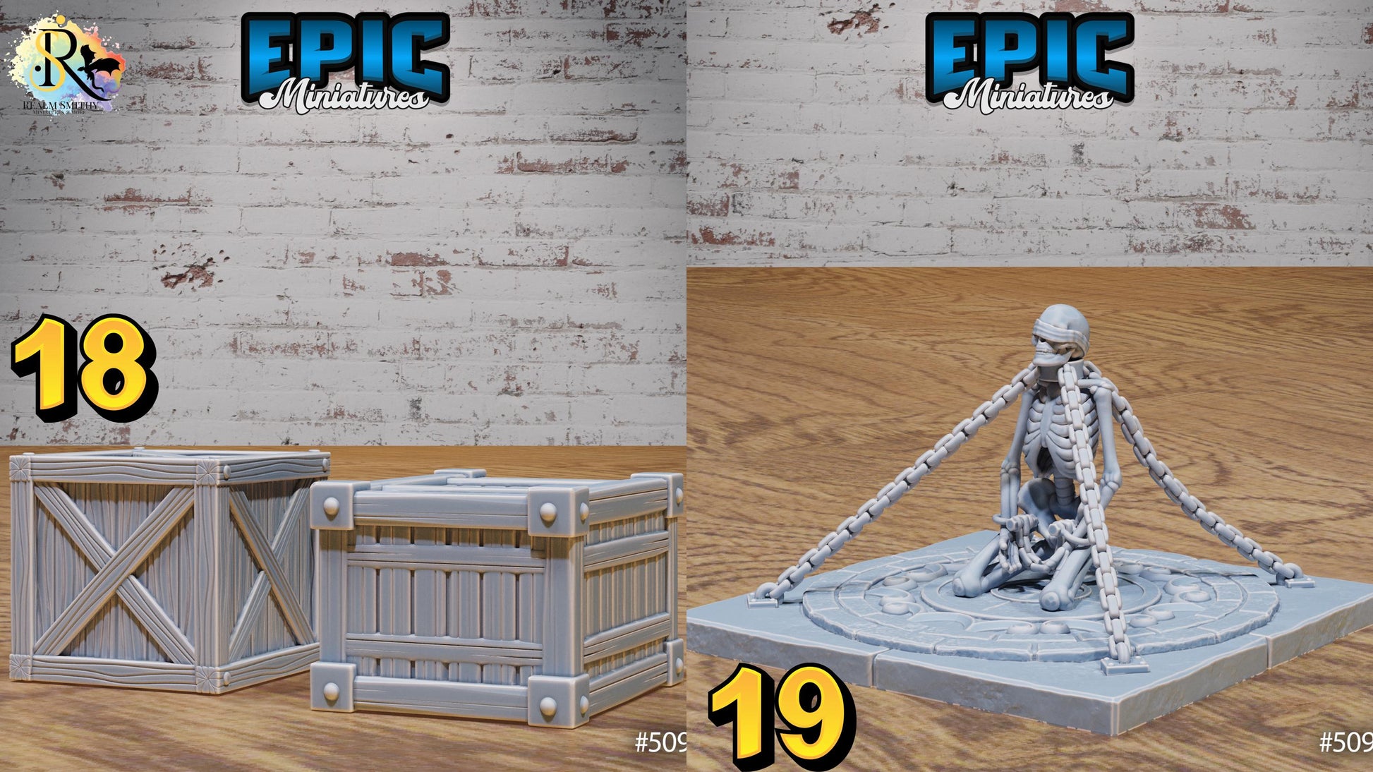Prison Scatter - Bundle B | Premium DnD Miniatures | High Quality Resin | D&D RPG