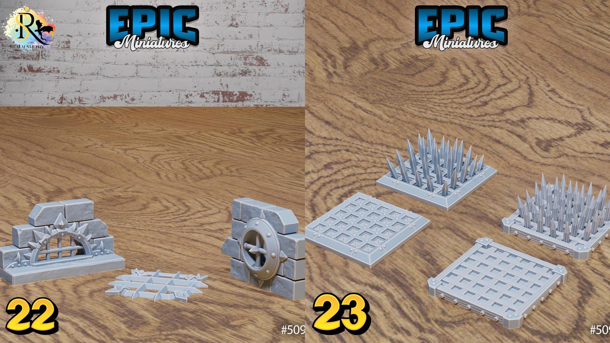 Prison Scatter - Bundle B | Premium DnD Miniatures | High Quality Resin | D&D RPG