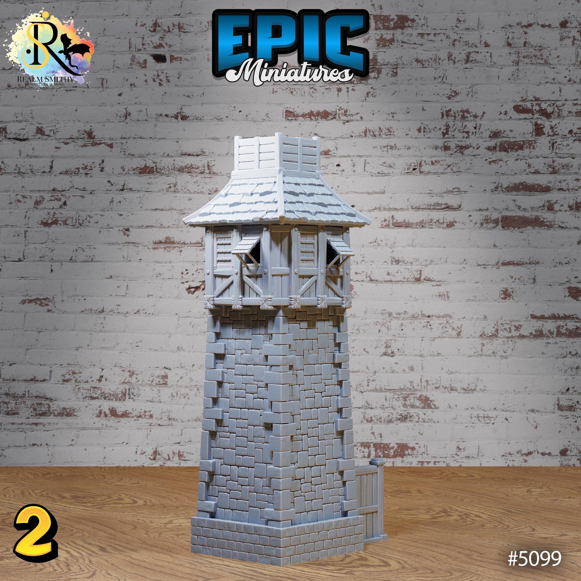Prison Watch Tower | Premium DnD Miniatures | High Quality Resin | D&D RPG