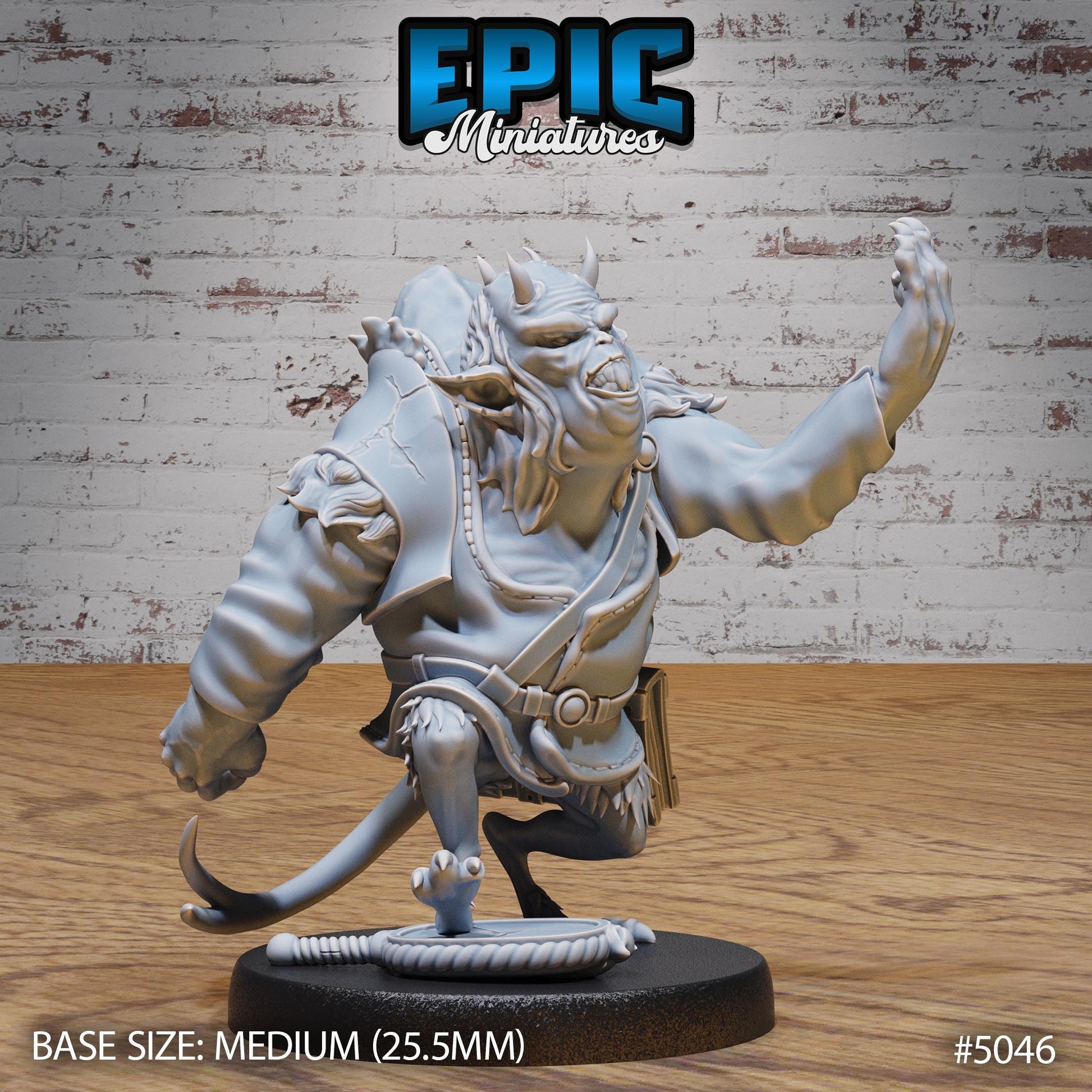 Hunchback Fiend (Medium) | Premium DnD Miniatures | High Quality Resin | D&D RPG