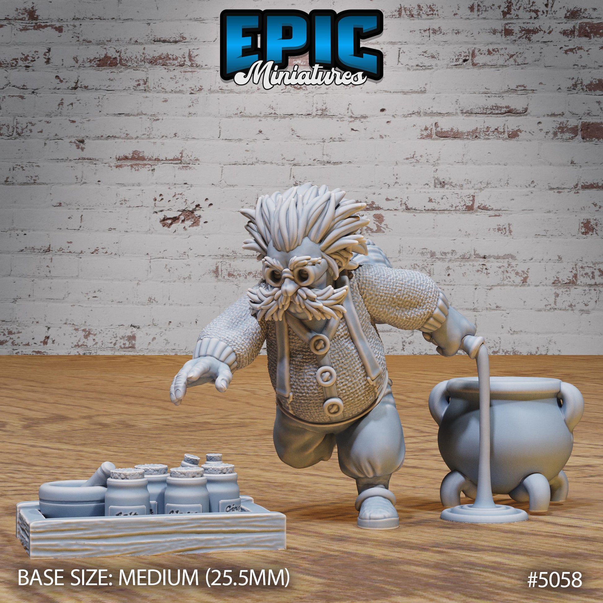 Halfling Villagers - 2/2 - (Medium) | Premium DnD Miniatures | High Quality Resin | D&D RPG