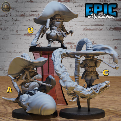 Gnome Wizard (Medium) | Premium DnD Miniatures | High Quality Resin | D&D RPG