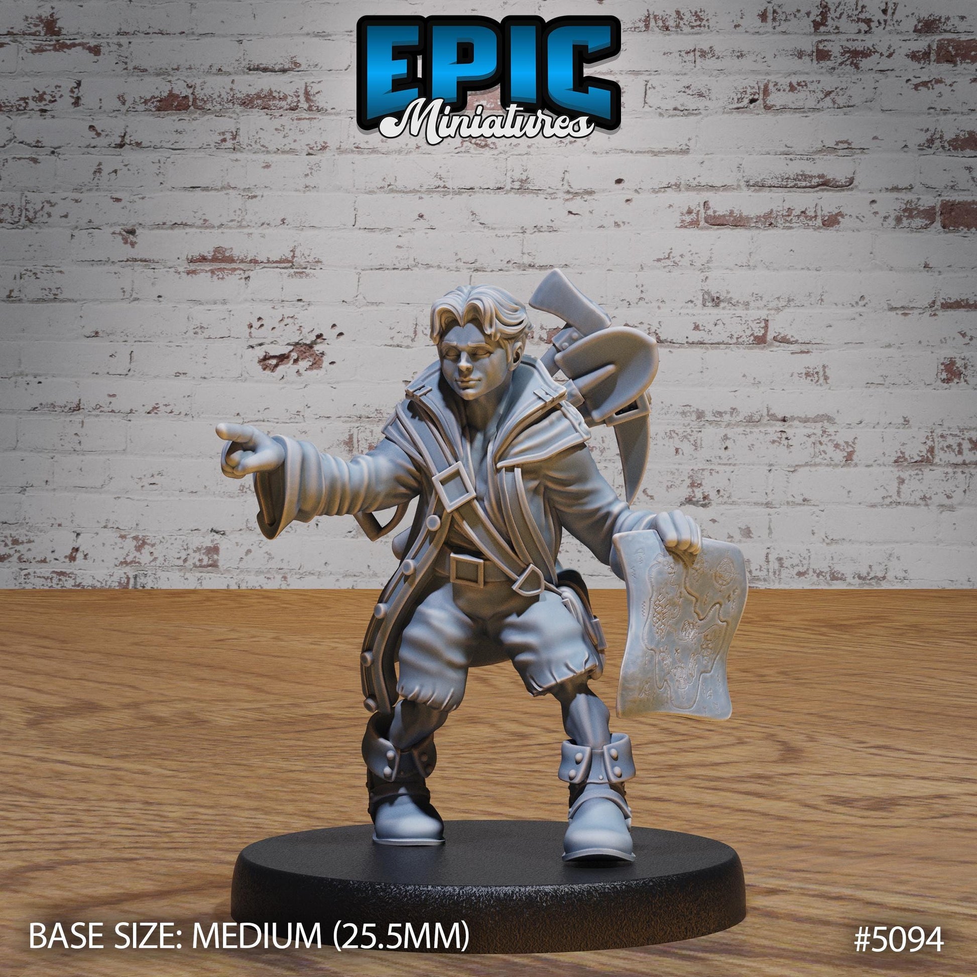 Young Halfling Cabin Boy (Medium) | Premium DnD Miniatures | High Quality Resin | D&D RPG