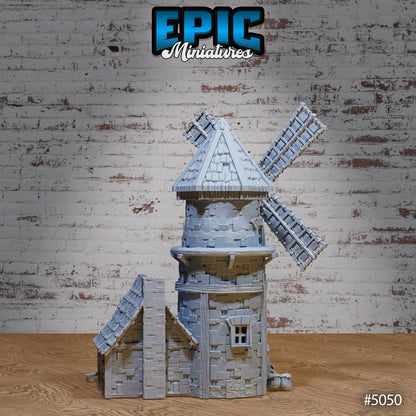 Windmill | Premium DnD Miniatures | High Quality Resin | D&D RPG