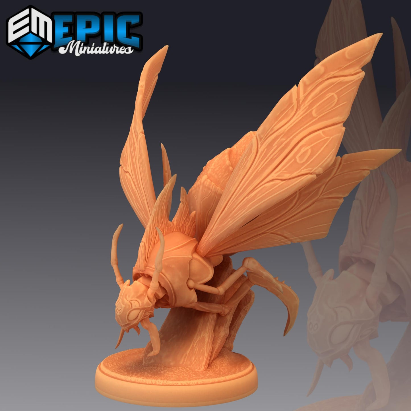 Giant Wasp (Large) | Premium DnD Minis with High Quality Resin | EPIC | 28mm
