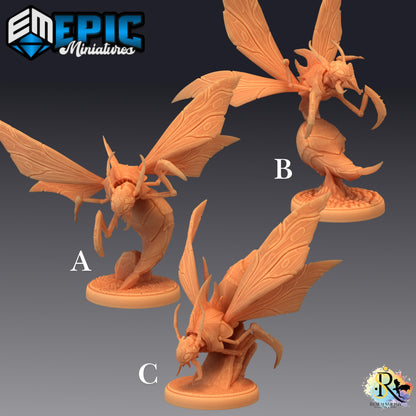 Giant Wasp (Large) | Premium DnD Minis with High Quality Resin | EPIC | 28mm