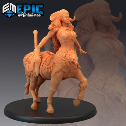 Centaur Female (Large) | Premium DnD Minis High Quality Resin | Fantasy Elf | Satyr, Faun, Horse Woman Forest Guardian Horse Human Hybrid