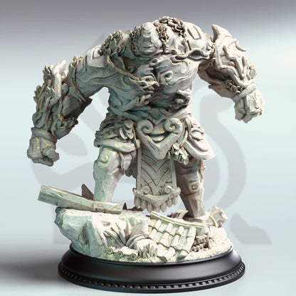 Gyokusho - Jade Golem (Huge) | DM Stash | 32mm Scale | Premium DnD Miniature High Quality Resin