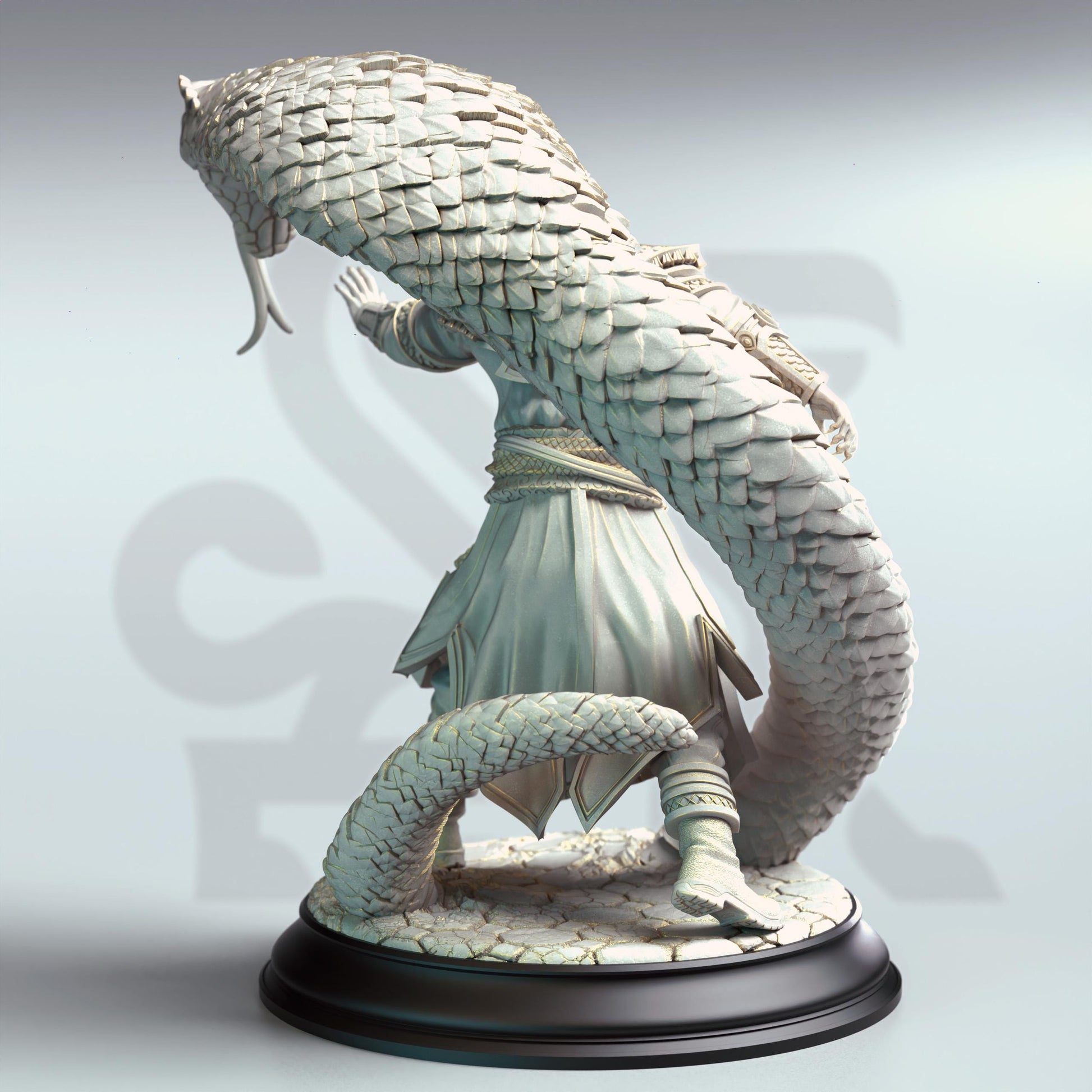 Yin Zhu - The Snake Charmer (Medium) | DM Stash | 32mm Scale | Premium DnD Miniature High Quality Resin