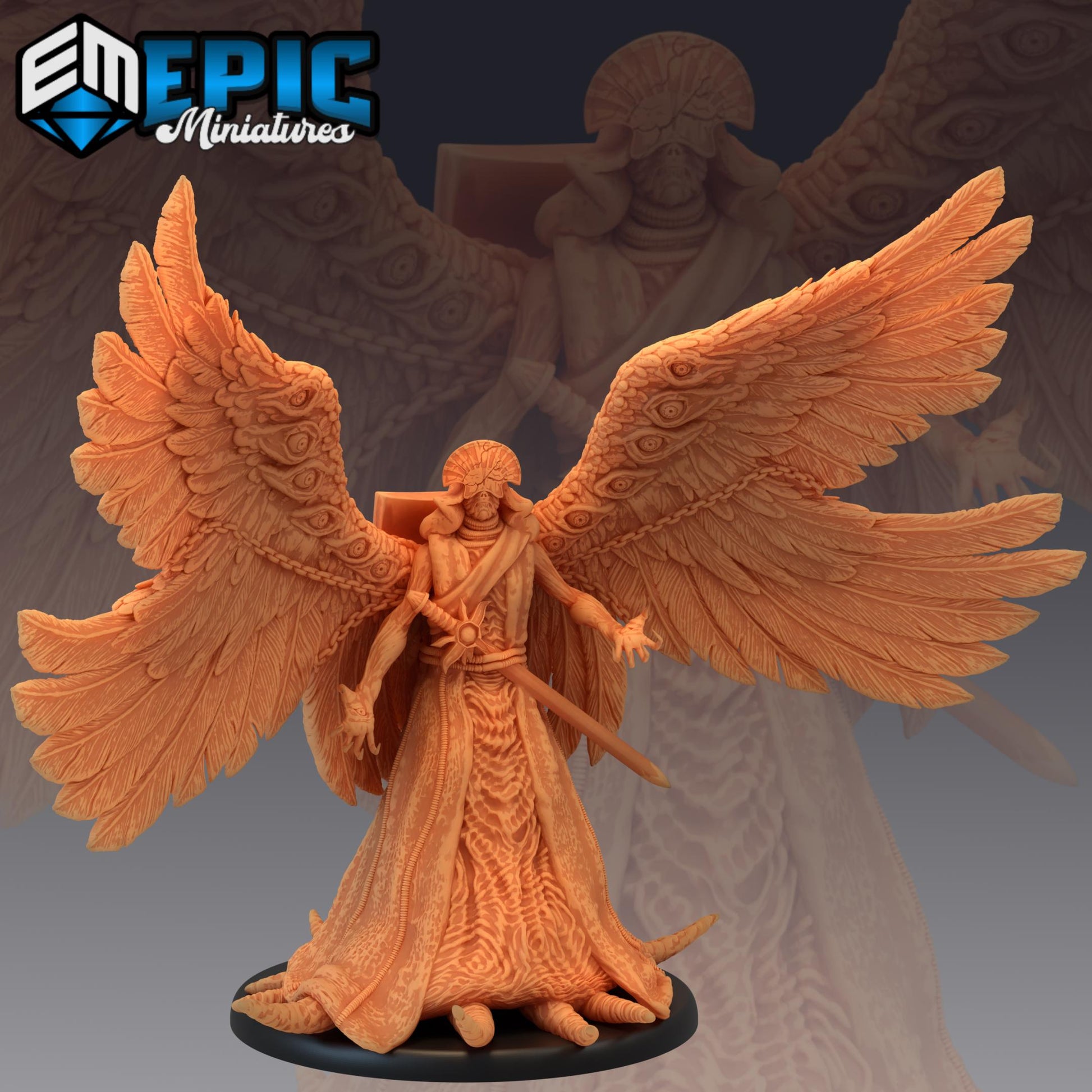 Corrupted Seraphim (Large) | #047 - Deadly Sins | EPIC | 28mm