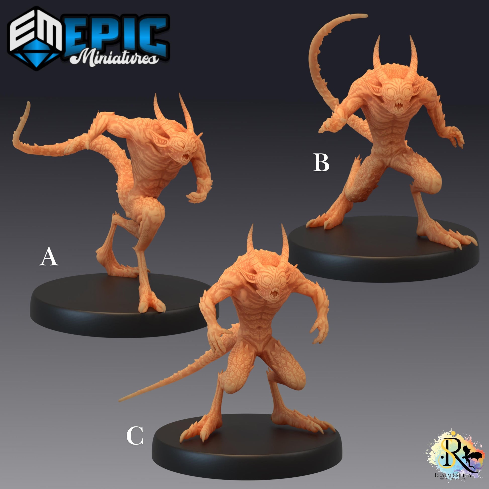Quasit (Medium) | #047 - Deadly Sins | EPIC | 28mm