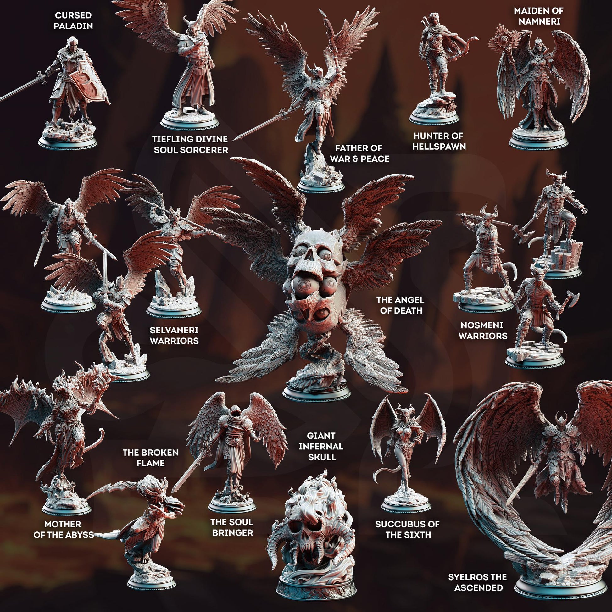 Leopold the Undying - Cursed Paladin (Medium) | DM Stash | Premium DnD Miniature High Quality Resin